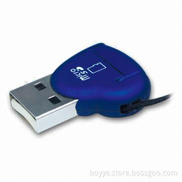 Single Memory Card Reader with Plug-and-play and Hot-swap Capability